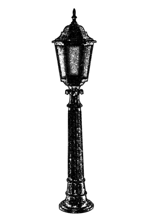 Opviq Lámpara de Suelo Exterior Marrón